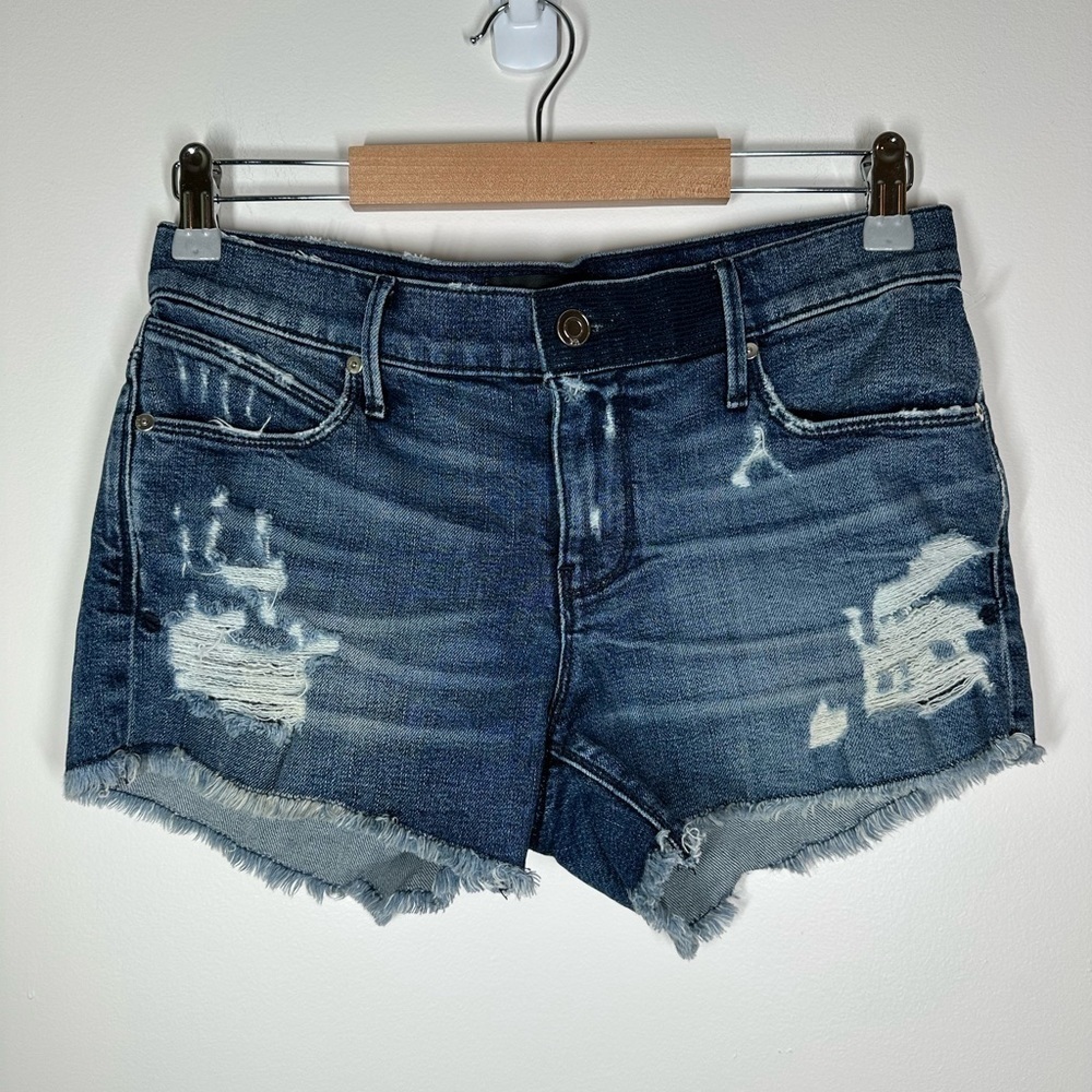 RTA Distressed Denim Cut‎ Off Jean Shorts Size 26